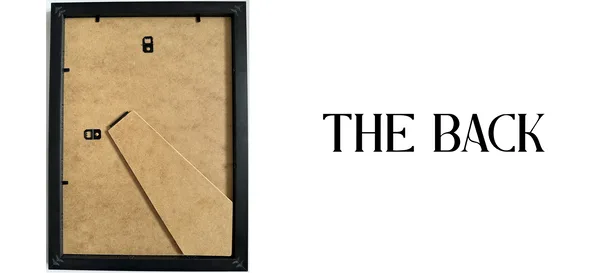 Frame backing detail